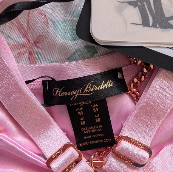 New With Discoloration 3 Piece Honey Birdette Kukuro Set Blush - Picture 8 of 15